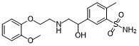 Amosulalol (YM-09538) 70958-86-0